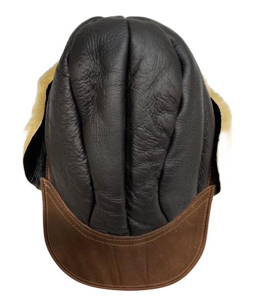 BUZZ RICKSON'S（バズリクソンズ）BUZZ RICKSON'S (バズリクソンズ) MOUTON B-2 CAP ブラウン サイズ:7 5/8の古着・服飾アイテム