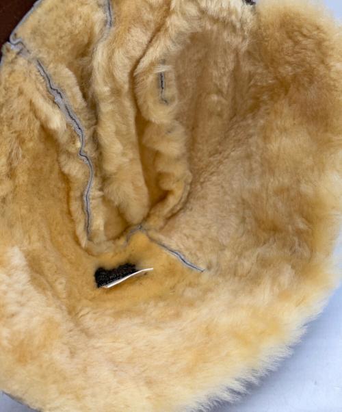BUZZ RICKSON'S（バズリクソンズ）BUZZ RICKSON'S (バズリクソンズ) MOUTON B-2 CAP ブラウン サイズ:7 5/8の古着・服飾アイテム