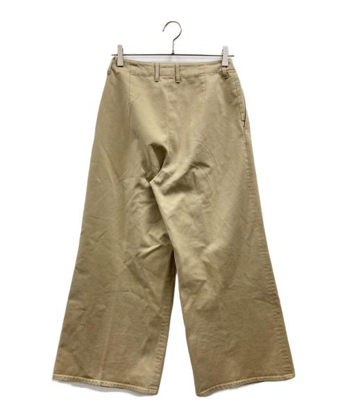 AURALEE（オーラリー）AURALEE (オーラリー) CHINO WIDE TUCK PANTS ベージュ サイズ:1の古着・服飾アイテム
