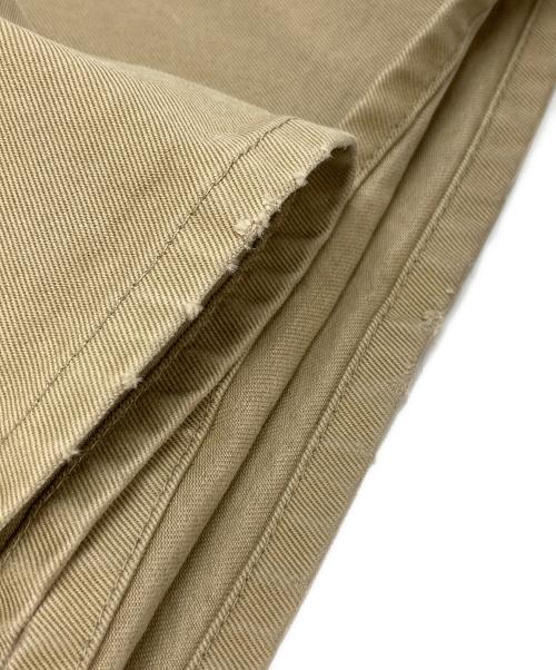 AURALEE（オーラリー）AURALEE (オーラリー) CHINO WIDE TUCK PANTS ベージュ サイズ:1の古着・服飾アイテム