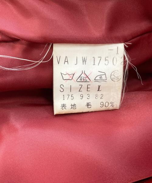 VAN JAC（ヴァン・ヂャケット）VAN JAC (ヴァン・ヂャケット) 袖レザースタジャン レッド サイズ:Lの古着・服飾アイテム