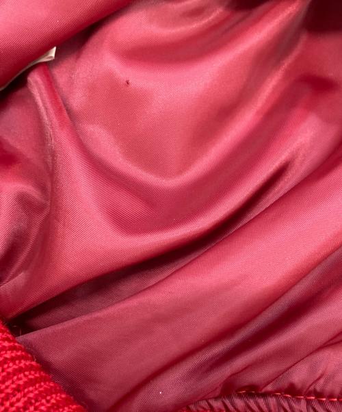 VAN JAC（ヴァン・ヂャケット）VAN JAC (ヴァン・ヂャケット) 袖レザースタジャン レッド サイズ:Lの古着・服飾アイテム