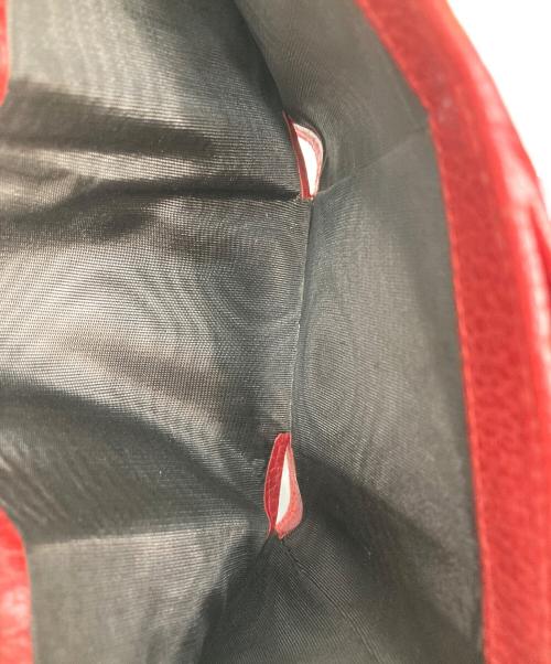 GUCCI（グッチ）GUCCI (グッチ) 3つ折り財布 レッドの古着・服飾アイテム