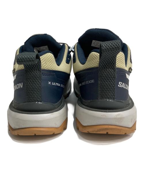 SALOMON（サロモン）SALOMON (サロモン) X ULTRA 360 EDGE GORE-TEX ベージュ×ネイビー サイズ:25cmの古着・服飾アイテム