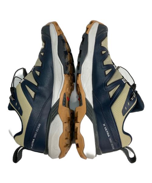 SALOMON（サロモン）SALOMON (サロモン) X ULTRA 360 EDGE GORE-TEX ベージュ×ネイビー サイズ:25cmの古着・服飾アイテム