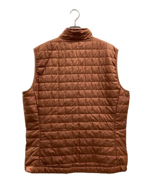 Patagonia（パタゴニア）Patagonia (パタゴニア) Nano Puff Vest ブラウン サイズ:Lの古着・服飾アイテム