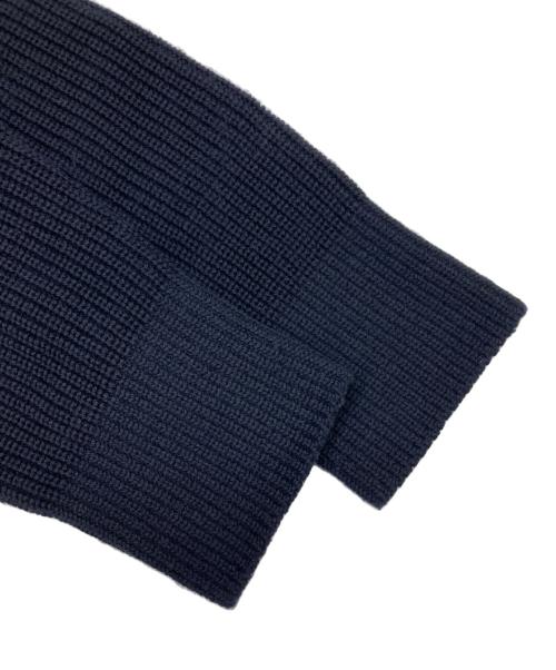 MHL（マーガレットハウエル）MHL (マーガレットハウエル) MERINO WOOL KNITWEAR ネイビー サイズ:Mの古着・服飾アイテム