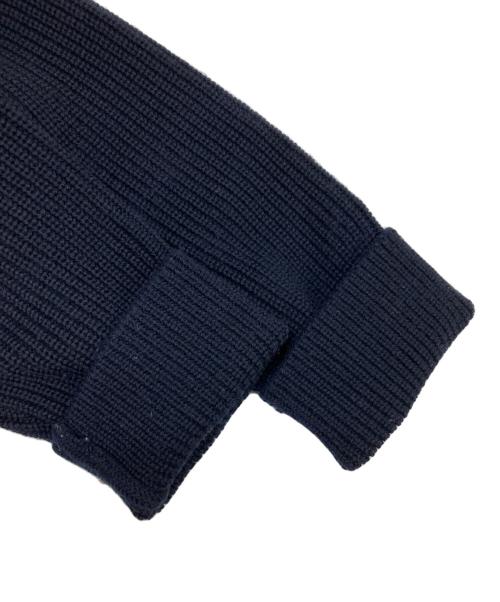MHL（マーガレットハウエル）MHL (マーガレットハウエル) MERINO WOOL KNITWEAR ネイビー サイズ:Mの古着・服飾アイテム