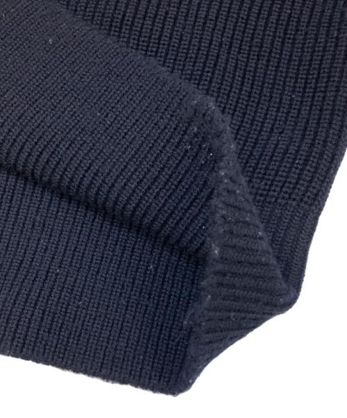 MHL（マーガレットハウエル）MHL (マーガレットハウエル) MERINO WOOL KNITWEAR ネイビー サイズ:Mの古着・服飾アイテム