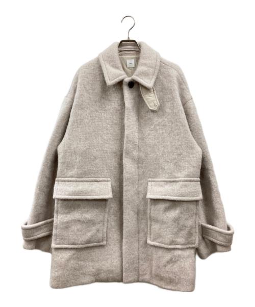 oll（オール）OLL (オール) ウールコート ベージュ サイズ:02の古着・服飾アイテム