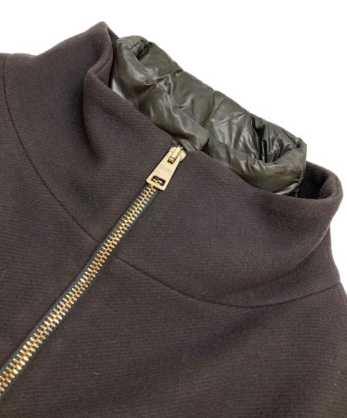 HERNO（ヘルノ）HERNO (ヘルノ) レイヤードスリーブシップアップダウンコート ブラウン サイズ:38の古着・服飾アイテム