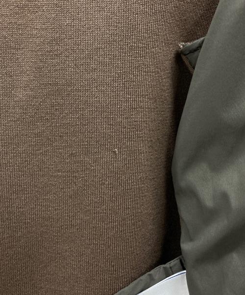 MONCLER（モンクレール）MONCLER (モンクレール) CADIGAN TRICOT ブラウン×オリーブ サイズ:Lの古着・服飾アイテム