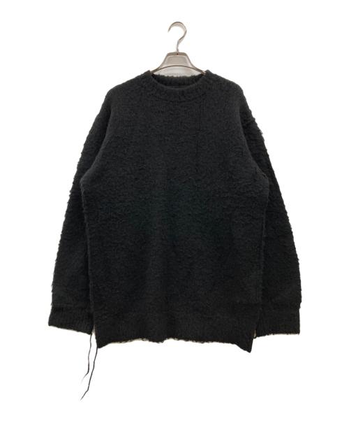 sacai（サカイ）sacai (サカイ) ピリングニットセーター ブラック サイズ:3の古着・服飾アイテム
