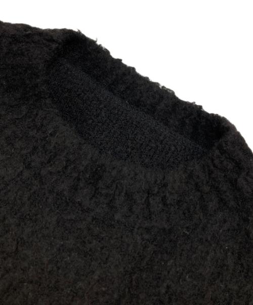 sacai（サカイ）sacai (サカイ) ピリングニットセーター ブラック サイズ:3の古着・服飾アイテム
