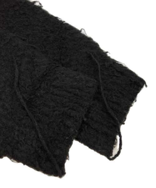 sacai（サカイ）sacai (サカイ) ピリングニットセーター ブラック サイズ:3の古着・服飾アイテム