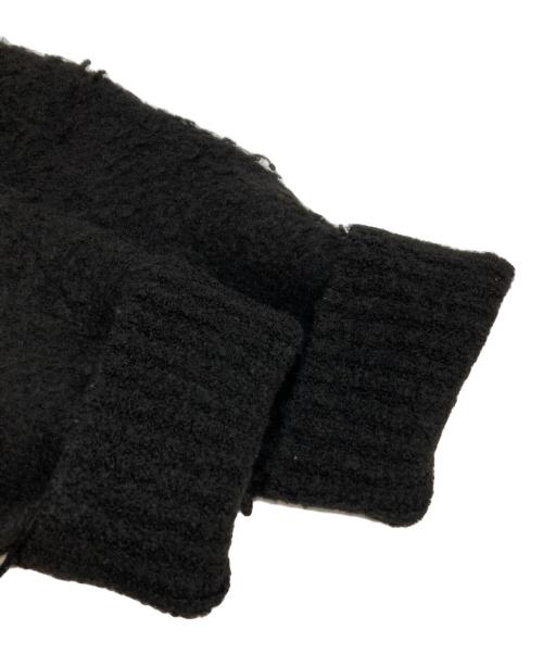 sacai（サカイ）sacai (サカイ) ピリングニットセーター ブラック サイズ:3の古着・服飾アイテム