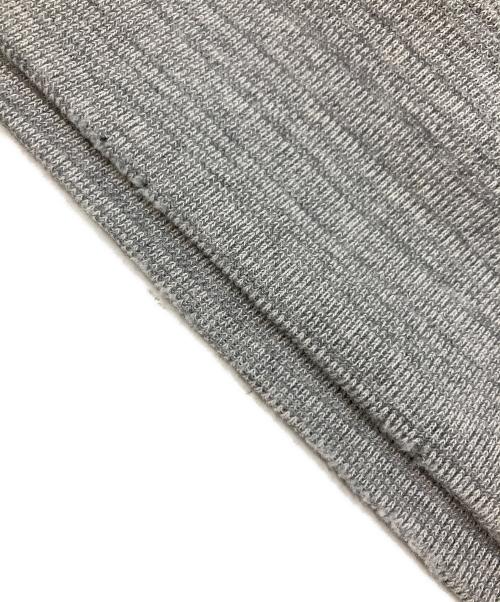 Saint Laurent Paris（サンローランパリ）Saint Laurent Paris (サンローランパリ) バックプリントダメージ加工パーカー グレー サイズ:Lの古着・服飾アイテム