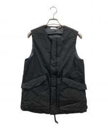 nonnative（ノンネイティブ）の古着「TROOPER DOWN VEST COTTON WEATHER CLOTH」｜ブラック