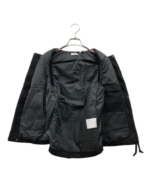 nonnative（ノンネイティブ）nonnative (ノンネイティブ) TROOPER DOWN VEST COTTON WEATHER CLOTH ブラックの古着・服飾アイテム