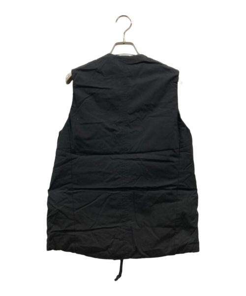 nonnative（ノンネイティブ）nonnative (ノンネイティブ) TROOPER DOWN VEST COTTON WEATHER CLOTH ブラックの古着・服飾アイテム