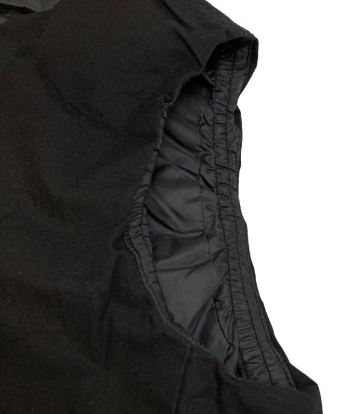 nonnative（ノンネイティブ）nonnative (ノンネイティブ) TROOPER DOWN VEST COTTON WEATHER CLOTH ブラックの古着・服飾アイテム