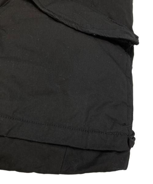 nonnative（ノンネイティブ）nonnative (ノンネイティブ) TROOPER DOWN VEST COTTON WEATHER CLOTH ブラックの古着・服飾アイテム