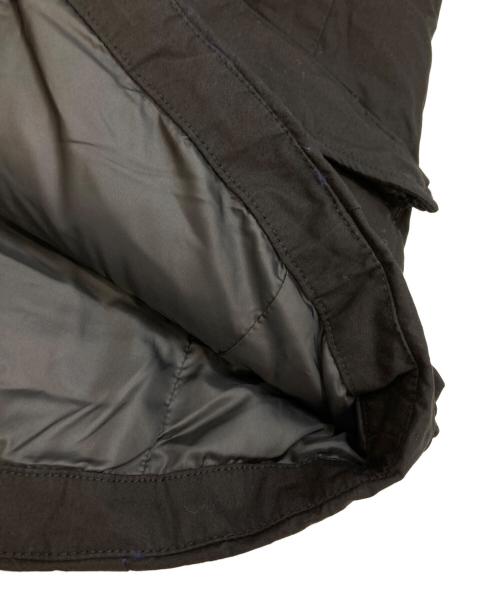 nonnative（ノンネイティブ）nonnative (ノンネイティブ) TROOPER DOWN VEST COTTON WEATHER CLOTH ブラックの古着・服飾アイテム