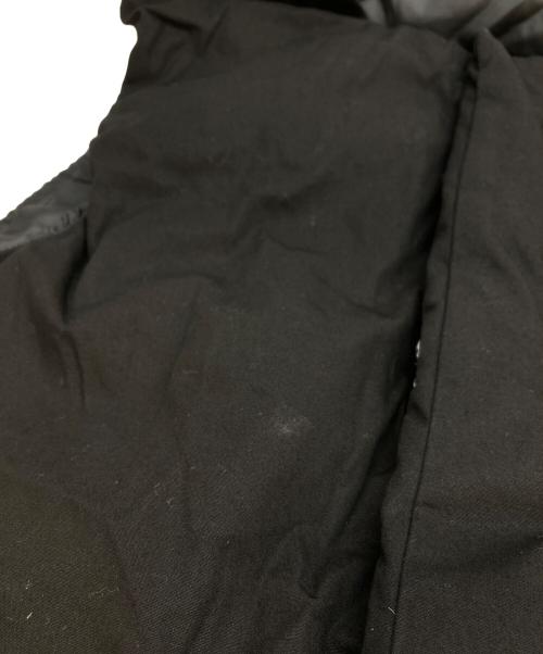 nonnative（ノンネイティブ）nonnative (ノンネイティブ) TROOPER DOWN VEST COTTON WEATHER CLOTH ブラックの古着・服飾アイテム