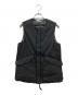 nonnative（ノンネイティブ）の古着「TROOPER DOWN VEST COTTON WEATHER CLOTH」｜ブラック