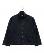 South2 West8サウスツー ウエストエイト）の古着「スナップボタンスウェットジャケット」｜ブラック
