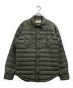 HAGLOFSホグロフス）の古着「TALLBERG DOWN JACKET」｜オリーブ