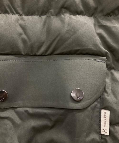 HAGLOFS（ホグロフス）HAGLOFS (ホグロフス) TALLBERG DOWN JACKET オリーブ サイズ:Mの古着・服飾アイテム