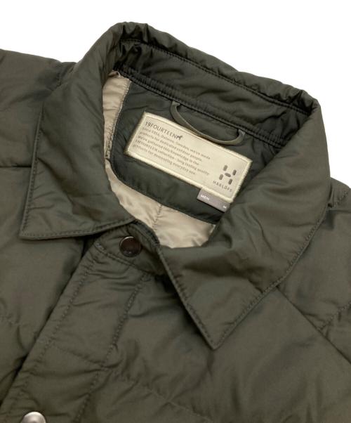 HAGLOFS（ホグロフス）HAGLOFS (ホグロフス) TALLBERG DOWN JACKET オリーブ サイズ:Mの古着・服飾アイテム