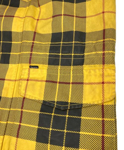 SUPREME（シュプリーム）SUPREME (シュプリーム) BRITISH MILLERAIN (ブリティッシュミラレーン) Dry Wax Barn Coat イエロー サイズ:Sの古着・服飾アイテム