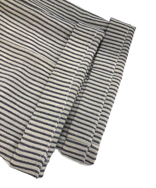 MaxMara（マックスマーラ）MaxMara (マックスマーラ) ストライプセットアップスーツ アイボリー サイズ:44の古着・服飾アイテム