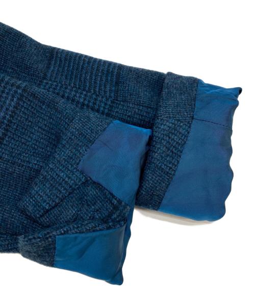 Brilla per il gusto（ブリッラ ペル イルグースト）Brilla per il gusto (ブリッラ ペル イルグースト) LORO PIANA ウールカシミヤ シャドウグレンチェック ジャケット ネイビー サイズ:44の古着・服飾アイテム