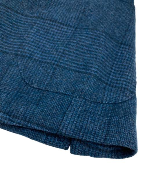 Brilla per il gusto（ブリッラ ペル イルグースト）Brilla per il gusto (ブリッラ ペル イルグースト) LORO PIANA ウールカシミヤ シャドウグレンチェック ジャケット ネイビー サイズ:44の古着・服飾アイテム