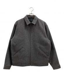 STEVEN ALAN（スティーブンアラン）の古着「クッキークロス ワークブルゾン」｜グレー