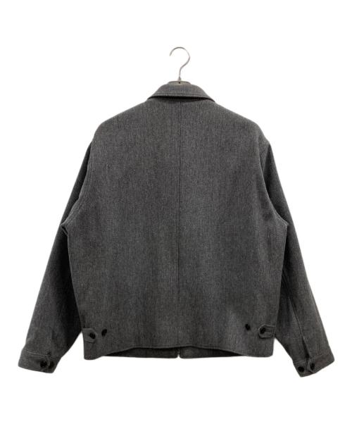 STEVEN ALAN（スティーブンアラン）STEVEN ALAN (スティーブンアラン) クッキークロス ワークブルゾン グレー サイズ:Mの古着・服飾アイテム