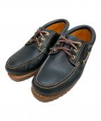 Timberland×BEAUTY&YOUTHティンバーランド×ビューティーアンドユース）の古着「HERITAGE 3 EYE CLASSIC LUG」｜ネイビー