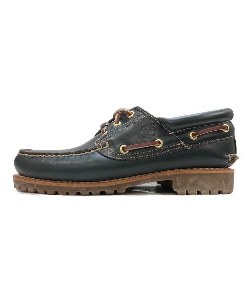 Timberland（ティンバーランド）Timberland (ティンバーランド) BEAUTY&YOUTH (ビューティーアンドユース) HERITAGE 3 EYE CLASSIC LUG ネイビー サイズ:25の古着・服飾アイテム
