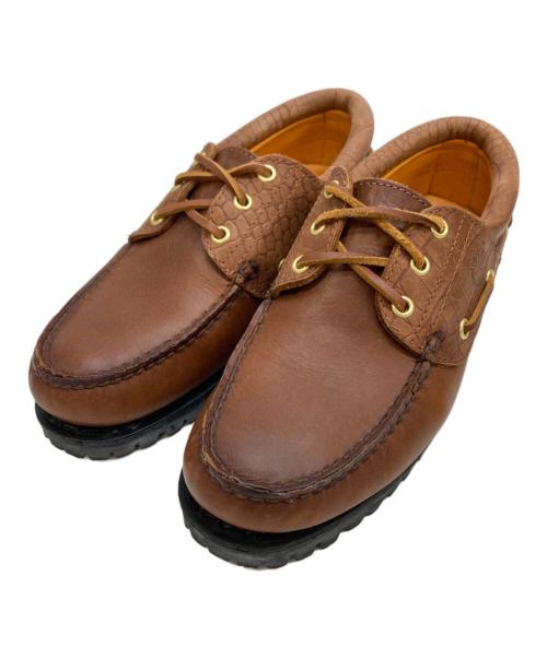 Timberland（ティンバーランド）Timberland (ティンバーランド) BEAUTY&YOUTH (ビューティーアンドユース) 3EYE CLASSIC LUG ブラウン サイズ:25の古着・服飾アイテム