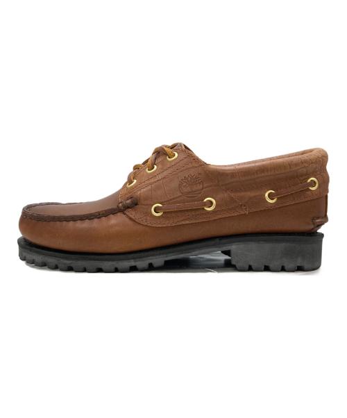 Timberland（ティンバーランド）Timberland (ティンバーランド) BEAUTY&YOUTH (ビューティーアンドユース) 3EYE CLASSIC LUG ブラウン サイズ:25の古着・服飾アイテム