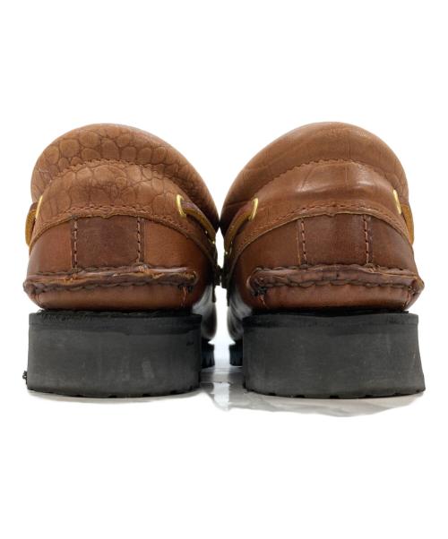 Timberland（ティンバーランド）Timberland (ティンバーランド) BEAUTY&YOUTH (ビューティーアンドユース) 3EYE CLASSIC LUG ブラウン サイズ:25の古着・服飾アイテム
