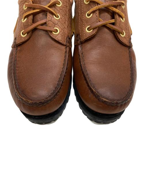 Timberland（ティンバーランド）Timberland (ティンバーランド) BEAUTY&YOUTH (ビューティーアンドユース) 3EYE CLASSIC LUG ブラウン サイズ:25の古着・服飾アイテム