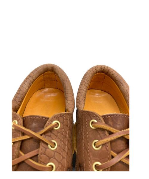 Timberland（ティンバーランド）Timberland (ティンバーランド) BEAUTY&YOUTH (ビューティーアンドユース) 3EYE CLASSIC LUG ブラウン サイズ:25の古着・服飾アイテム