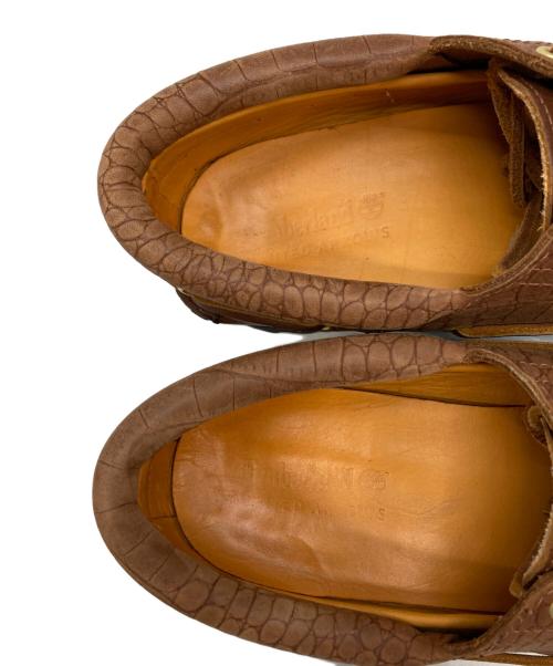 Timberland（ティンバーランド）Timberland (ティンバーランド) BEAUTY&YOUTH (ビューティーアンドユース) 3EYE CLASSIC LUG ブラウン サイズ:25の古着・服飾アイテム