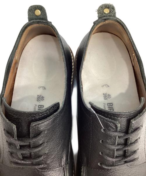 BIRKENSTOCK（ビルケンシュトック）BIRKENSTOCK (ビルケンシュトック) TIMMINS レザーシューズ ブラック サイズ:26の古着・服飾アイテム