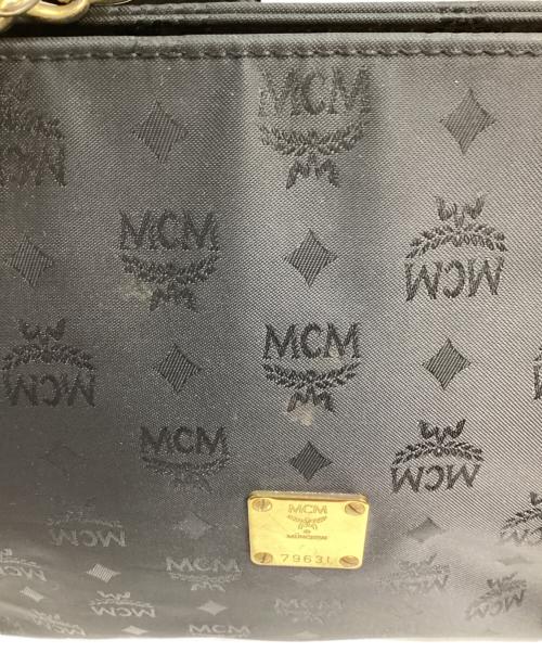 MCM（エムシーエム）MCM (エムシーエム) ヴィンテージナイロントートバッグ ブラックの古着・服飾アイテム