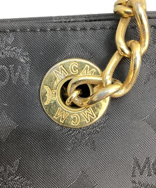 MCM（エムシーエム）MCM (エムシーエム) ヴィンテージナイロントートバッグ ブラックの古着・服飾アイテム